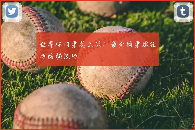 世界杯门票怎么买？最全购票途径与防骗技巧